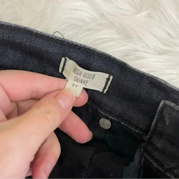 Madewell High Riser Skinny Kincaid Wash Jeans Size 27 - Picture 5 of 7
